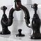 Kingston Brass Bridge Bathroom Faucet with Brass Pop-Up, Oil Rubbed Bronze KS7975PL - alternate 3